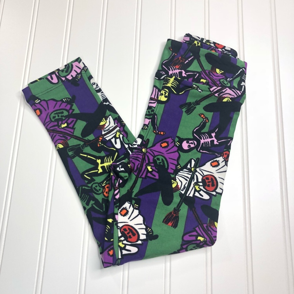 NWT kids Lularoe Halloween 🎃 legging-S/M